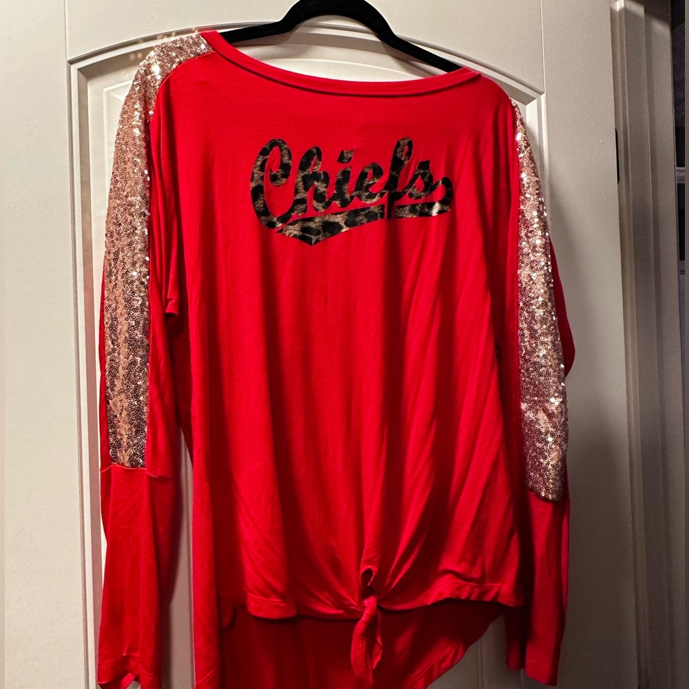 KC Chiefs casual top